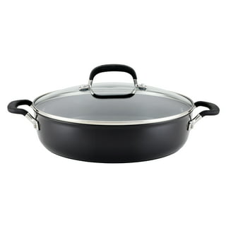 Vinchef Nonstick Deep Frying Pan Saute Pan With Lid, 10In/3Qt