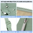 thumbnail image 2 of Bloomr Bag - Small Crescent Puffer Purse Shoulder Bag for Women, Nylon Quilted with Adjustable Shoulder Strap, Puffy Bag, 2 of 14