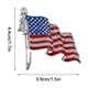 thumbnail image 2 of I Love Trump Brooch Pin - Sparkling Crystal Rhinestone Jewelry for Trump Supporters especial price(Buy 2 save 10%), 2 of 2