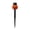 Orange, variant on Light Up Halloween Decorations 12 Inch Outdoor Solar Pumpkin Stake Light Solar Powered Halloween Decorations for Yard Lawn and Garden Single Pack