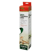 Zilla Reptile Terrarium Liner Green 15/20H/30X Gallon