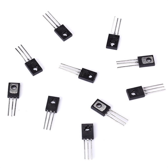 Transistor de servicio medio NPN de 10 piezas
