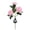 Pink, variant on Solar Metal Peony Flower Stake Lights, IP65 Waterproof Warm White LED Landscape Lamp, Energy Saving Decor Lawn Lighting for Yard Patio Walkway Front Door Garden