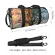 thumbnail image 2 of Fotbe Seasonal Tree Reflection Bolsa Deportiva de Lona Plegable con Estampado, Bolsa de Gimnasio con Bolsillo Seco/Húmedo, Bolsa de Viaje Ultraligera de Gran Capacidad, 2 of 6