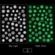 thumbnail image 4 of 1 Uds. Pegatinas adhesivas luminosas para fiesta de Navidad y Halloween, herramienta de manicura con purpurina brillante Diy, Kaili Sencillez, 4 of 5