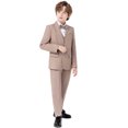 thumbnail image 3 of SXcggal One Costume Rayé Garçon comme Robe de Performance Ensemble Mignon Confortable Léger Vêtements pour Enfants, 3 of 8