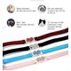 thumbnail image 5 of Collar de gato con cascabel de diamantes de colores flocados de 2 piezas (rojo y rosa), lindo collar de gato pequeño, collar de gato con cascabel y banda elástica, 5 of 5