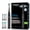 Black, variant on BAOVERI Electric Toothbrush with 8 Brush Heads for Adults&Kids, Ultrasonic Electric Toothbrushes, 5 Modes & 3 Intensity Levels, 2 Minutes Smart Timer, 4 Hours Fast Charge for 60 Days