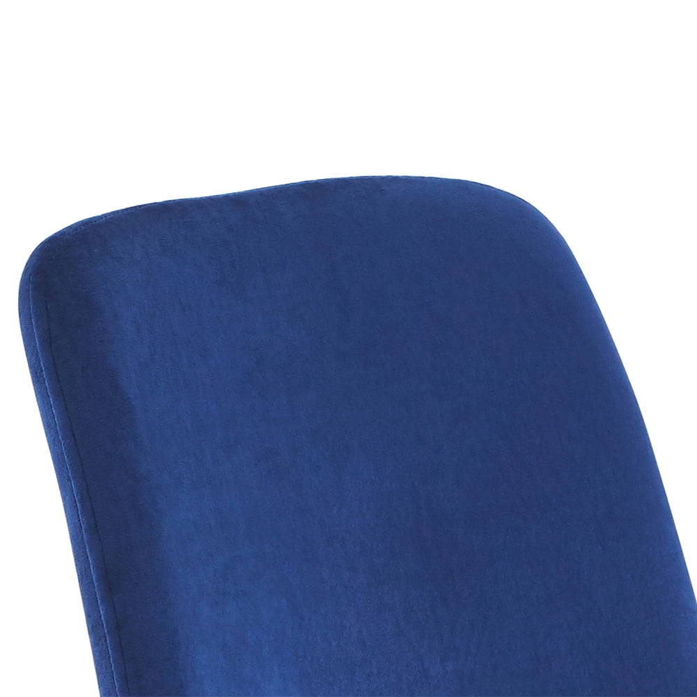 Kepooman Set of 4 Modern Dining Chairs, Blue Kepooman Set of 4 Modern Dining Chairs, Blue