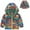 Red, variant on TAIAOJING Toddler Jacket Boys Girls Casual Printing Cartoon Hooded Outerwear Zipper Long Sleeve Windproof Coat Outwear 18-24 Months