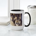 thumbnail image 4 of CafePress - Wolf Mates Large Mug - 15 oz Ceramic Large White Novelty Mug, 4 of 4