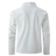 thumbnail image 3 of Blusa y camisa de manga larga con cuello vuelto para hombre, informal, de moda, con media cremallera y bolsillo., 3 of 7