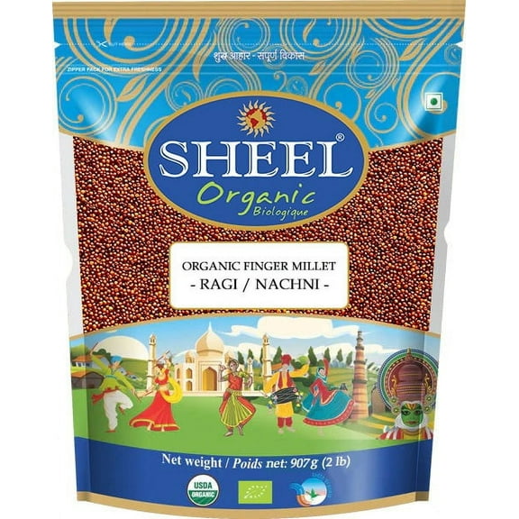 Sheel Organic Finger Millet - Ragi (2 Lbs)