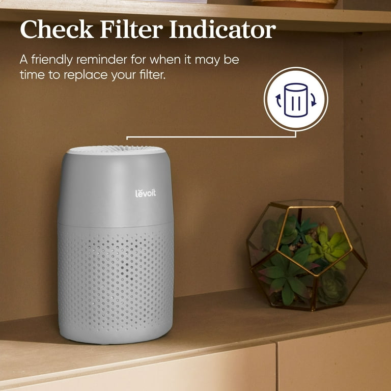 Levoit Core Mini-P 255 Sq Ft 3-Stage Filtration Desktop Air