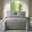 Gray, variant on 2/3 Piece Retro Coin Embossed Bedspread Set, Tight Quilted Stitching Design, Practical All Season Household Bedding