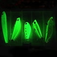 thumbnail image 3 of SPRING PARK Luminous Night Fishing Lure ABS Hard Bait Artificial SwimBait With Treble Hook, 3 of 7