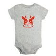 thumbnail image 2 of Holy Cow I'm Cute Funny Rompers For Babies, Animal Cow Pattern Romper Baby Jumpsuit, Newborn Baby Unisex Bodysuits, Infant Jumpsuits, Toddler 0-24 Months Kids One-Piece Oufits, 2 of 5