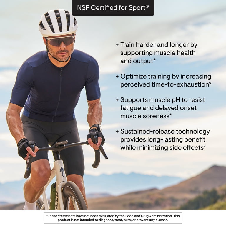 THORNE - Beta Alanine Sustained Release - Amino Acid for Muscle Output and  Endurance* - NSF Certified for Sport - 120 Tablets - 60 Servings -  Walmart.com