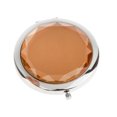thumbnail image 2 of Espejo de Metal de viaje portátil Sunnimix para maquillaje Cosmético bolsillo, 2 of 8
