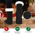 thumbnail image 4 of Men Slipper Fuzzy Grip Socks Fluffy Cozy Cabin Warm Winter Soft Thick Comfy Fleece Non Slip Home Socks, 4 of 6