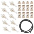 thumbnail image 1 of Motorcycle Inline Gas Filter Kit with Copper Core for Dirt Bike ATV UTV Snowmobile with 1/4in (6.3mm) Fuel Pipe, 1 of 5