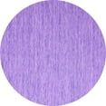 thumbnail image 1 of Ahgly Company Indoor Round Abstract Purple Contemporary Area Rugs, 8' Round, 1 of 4
