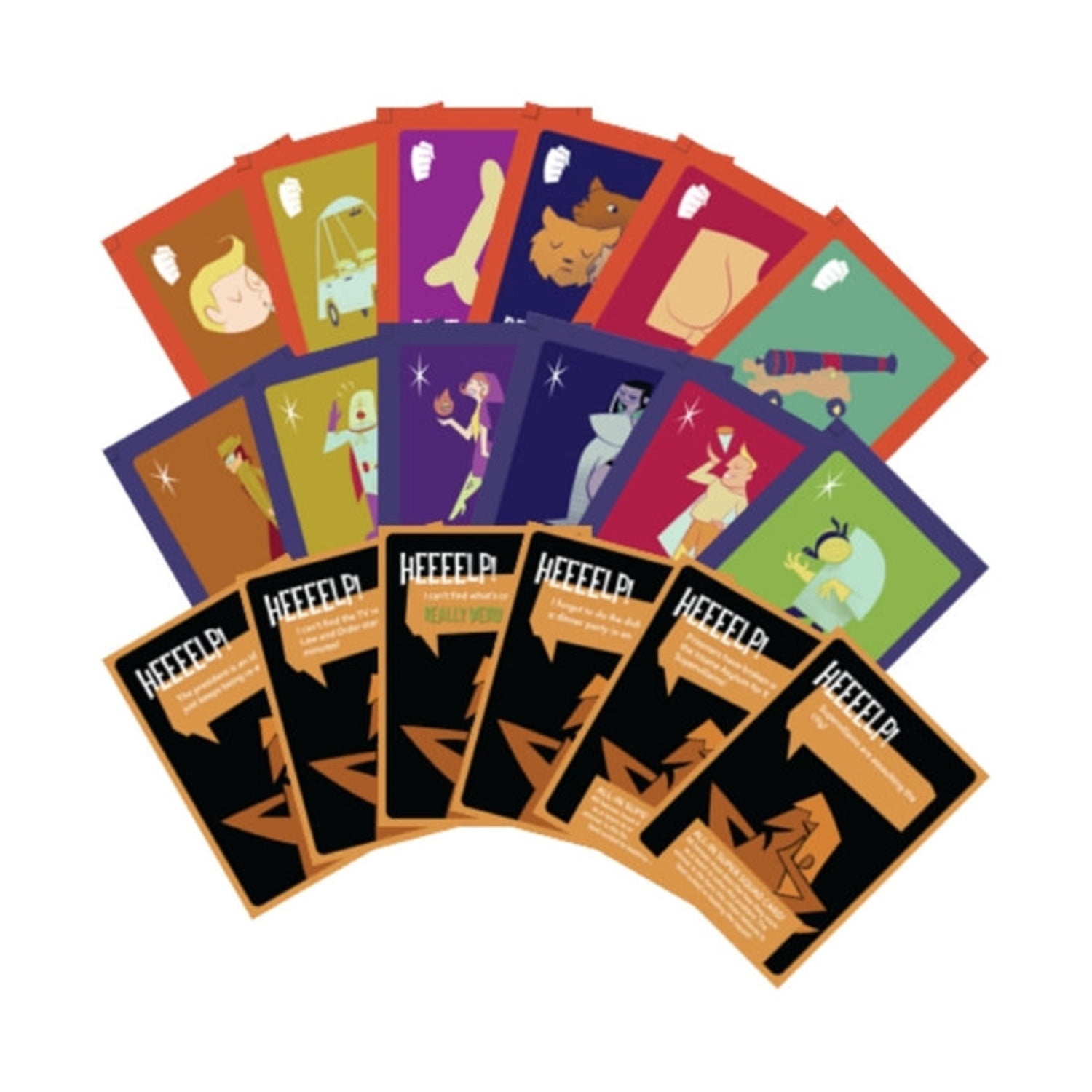 Trust Me I'm A Superhero - Fun Debating Card Game. Half-Monster Games. Age 8+, 3-8 players, 30-60 Min Game Play