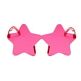 thumbnail image 2 of Fufafayo under $5 Star Sunglasses, Star Shape Sunglasses, Tinted Party Glasses for Women Men, Fashion Rimless Colorful Shades for Wedding Dance Halloween Party, Beach Vacation Photo Prop Accessory, 2 of 6