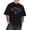 Black, variant on Men's Summer Large T Shirt Top Loose T Shirt Men's Casual Fashion Boys Basic T Shirt Street Wear Pack of T Shirts for Men Shirts BigTall Shirt Pack for Men Sports T Shirt for Men Lightweight
