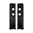 thumbnail image 1 of Fluance Ri91 Reference Stereo Powered Floorstanding Tower Speakers with High Performance AMT Tweeters, 2x6.5" Drivers, 150W Amplifier for Turntable, TV, PC - HDMI, Bluetooth, RCA & Sub Out (Black Ash), 1 of 8