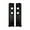 Black Ash, variant on Fluance Ri91 Reference Stereo Powered Floorstanding Tower Speakers with High Performance AMT Tweeters, 2x6.5" Drivers, 150W Amplifier for Turntable, TV, PC - HDMI, Bluetooth, RCA & Sub Out (White Ash