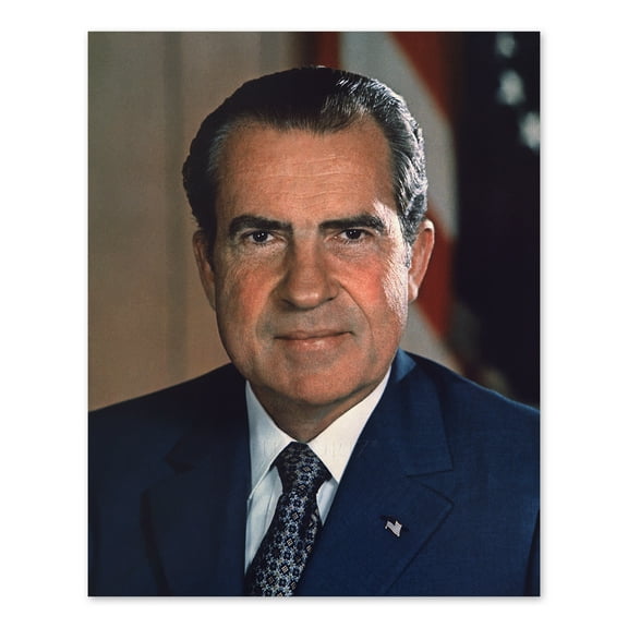 Richard M Nixon 37th President of the United States Official Portrait Photo Print Poster