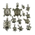 thumbnail image 1 of 2x 25 Uds Colgantes de Abalorios de Mixta, Accesorios de Joyería BLESIY Colgantes de dijes de aleación, 1 of 6