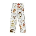 thumbnail image 5 of Balery Men'S Mushrooms And Butterflies Pants,Sleepwear Pants,Pajama Pants,Pj Bottoms Drawstring And Pockets-Small, 5 of 9