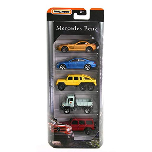 Matchbox Mercedes Benz 5 Pack CLS500,6x6,SLR McLaren,Unimog,G-Class New 2019 MBX