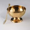 thumbnail image 3 of 300ML Ice Cream Bowl with Fork Stainless Steel Dessert Bowl Metal Salad Cup for DIY Fruit Yogurt Condiments Snacks Candy, 3 of 7