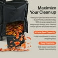 thumbnail image 6 of SuperHandy Leaf Vacuum & Wood Chipper - 7 HP 209CC Gas Engine, 10:1 Mulch Ratio, 6 Bushel Bag Capacity, Castor Wheels, Dual Function: Walk-Behind Leaf Vacuum Mulcher & Wood Chipper, 6 of 7