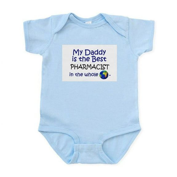 CafePress - Best Pharmacist In The World (Daddy) Infant Bodysu - Baby Light Bodysuit, Size Newborn - 24 Months