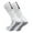 White, variant on Baggra Gripped Athletic Socks Breathable Anti-slip for Men Women for Yoga Football Gym Soccer