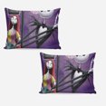 thumbnail image 2 of Juego de cama de tres piezas Pesadilla antes de Navidad, edredón cálido y cómodo, ropa de cama suave, regalo de Navidad para niños y adultos, dos fundas de almohada, una funda de edredón, 2 of 6