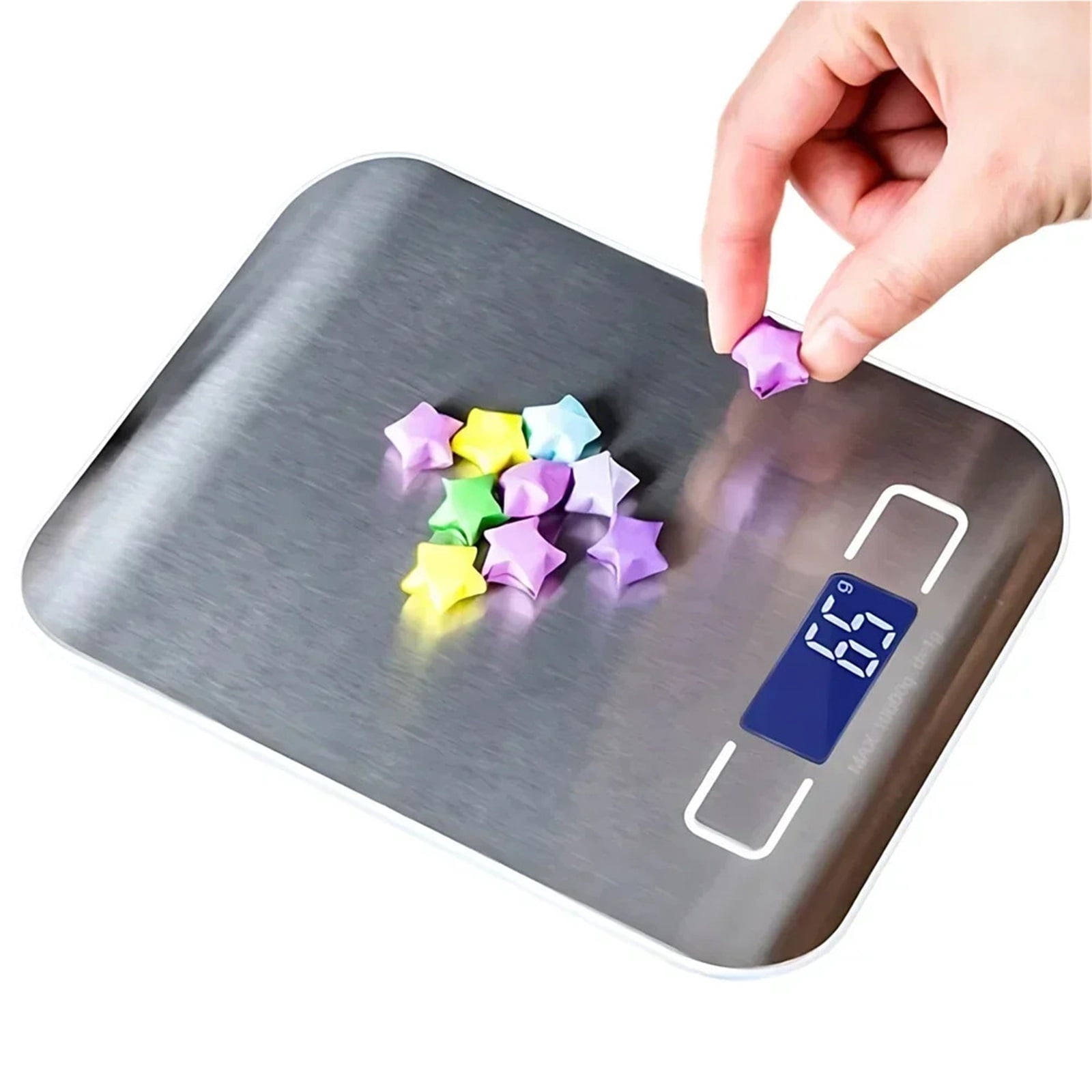 5Kg Kitchen Digital Scale Stainless Steel Precise Small Platform Scale Food Coffee Balance Digital Scale for Coffee Food Cooking