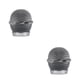 thumbnail image 4 of Monstrate Microphone Mesh Head Portable Detachable Reusable Accessories Part Mic Concert Heads Glossy Universal Component Washable Plata 2piezas, 4 of 6