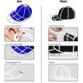 thumbnail image 4 of Hat Washer for Washing Machine,Cap Washer,TORUBIA Baseball Cap Washers,Baseball Hat Cleaner/Cleaning Protector,Ball Cap Washing Frame Cage Hat Washing Holder,Ball Cap Shaper(White）, 4 of 7