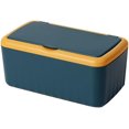 thumbnail image 4 of ABPETE Tissue Box with Lid, Modern Desktop Tissue Box Holder, Facial Tissue Dispenser Box, Cover Holder Napkin Organizer Wet Tissue Box with Lid Rectangular Storage Box Tissue Dispenser Box, 4 of 12