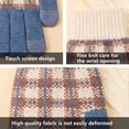 thumbnail image 3 of Guantes mágicos de lana con pantalla táctil para mujer, de invierno, con forro polar de punto cálido para clima frío, 3 of 6