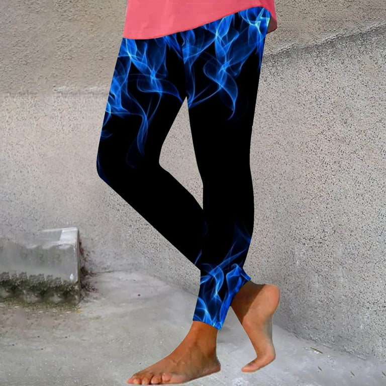 Flame print leggings hot sale