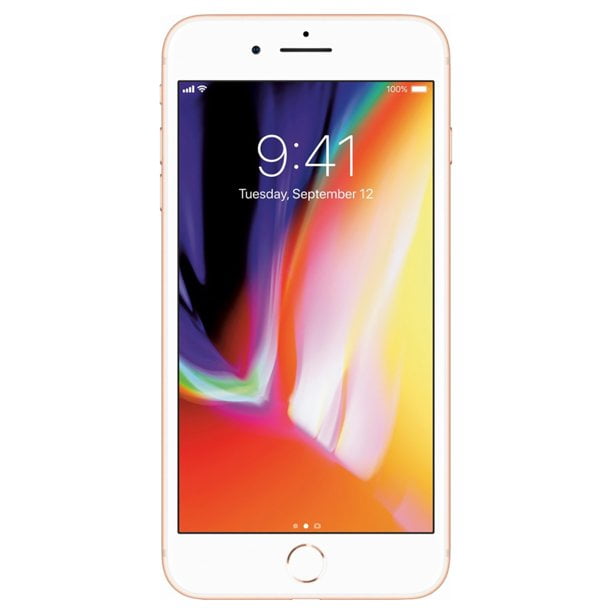 Apple iPhone 8 Plus 64GB Gold GSM Unlocked (AT&T + T-Mobile) Smartphone - Grade B Used