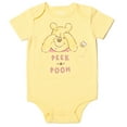 thumbnail image 2 of Disney Winnie the Pooh Tigger 4 Pack Cuddly Snap Bodysuits made with Organic Cotton Newborn to Infant, 2 of 5