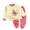 Multicolor-06, variant on Owordtank Toddler Baby Girl Fall Outfit Infant Animals Print Sweatshirt Tops and Jogger Pants Girl Clothes