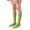 Green, variant on TOOYOU Girls Socks Cotton Knee High Socks With Stripes For Girls Boys Long Tube School Uniform Socks